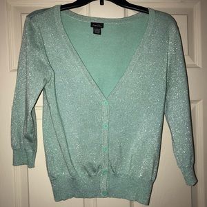 Rue 21 Sparkly Button down Cardigan